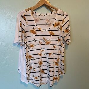 LOT of 2 Maurices T-Shirts, Womens Medium